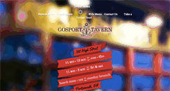 Desktop Screenshot of gosporteats.com